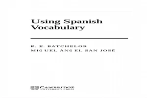 Using Spanish vocabulary